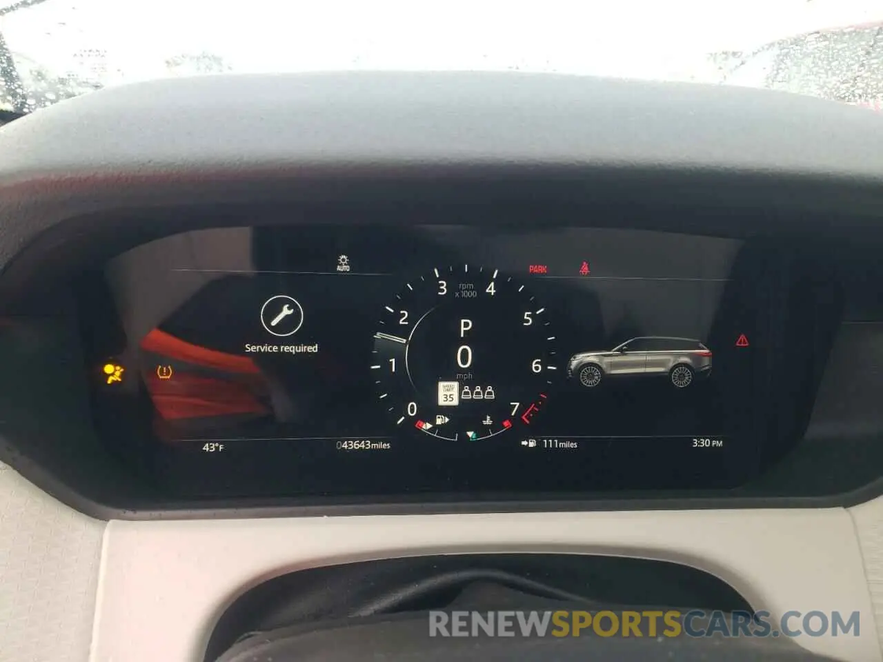 9 fotografías del automóvil dañado SALYT2EX1MA322943 LAND ROVER RANGEROVER 2021