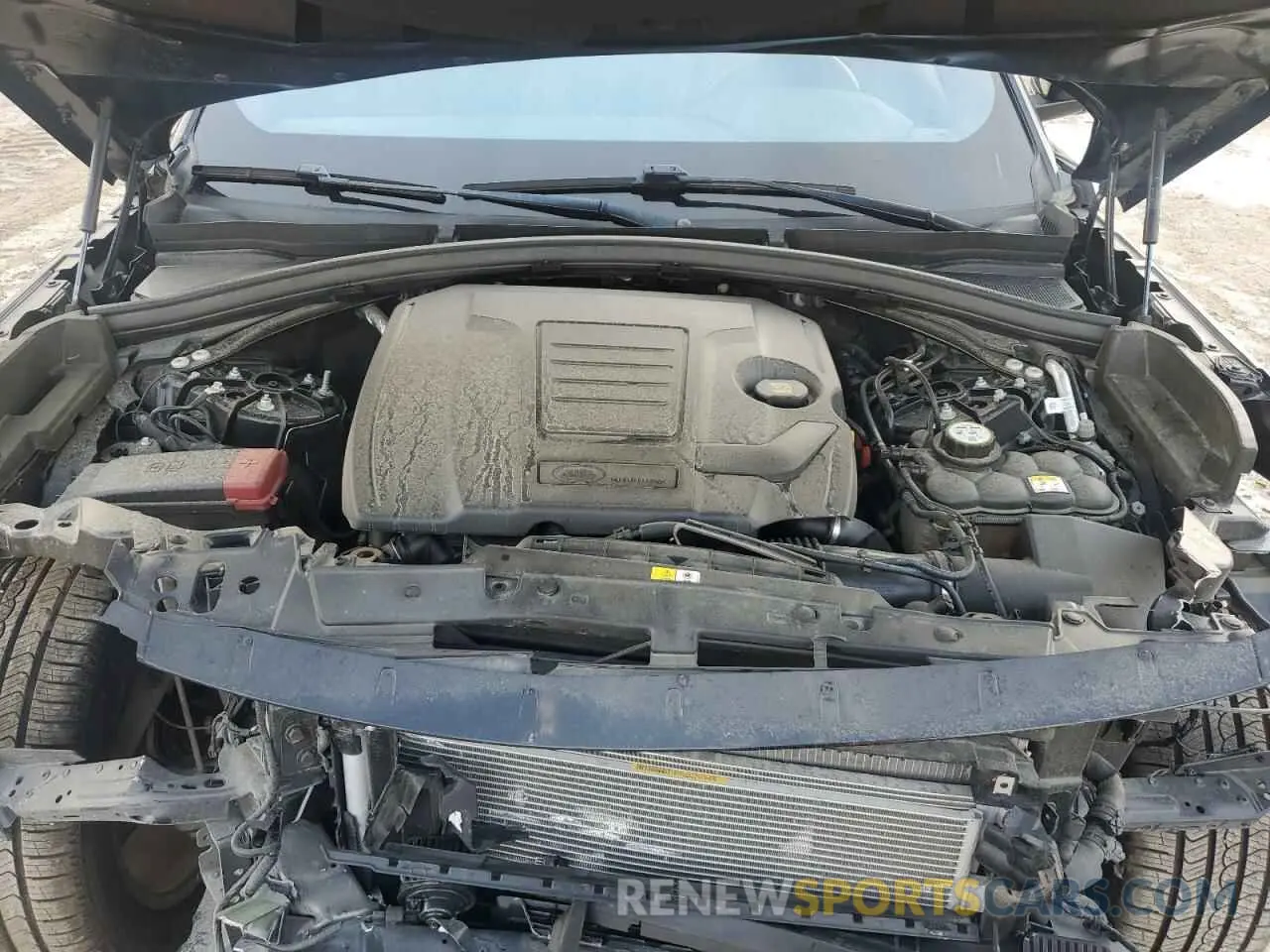 12 fotografías del automóvil dañado SALYT2EX5MA311136 LAND ROVER RANGEROVER 2021