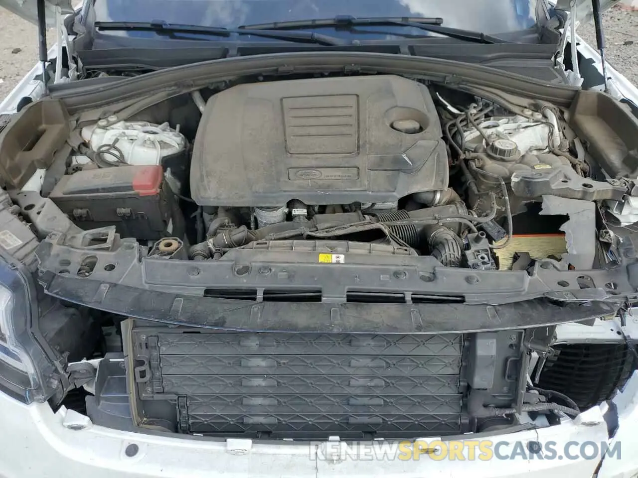 12 fotografías del automóvil dañado SALYT2EX8MA311275 LAND ROVER RANGEROVER 2021