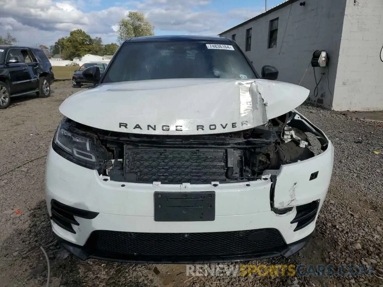 5 fotografías del automóvil dañado SALYT2EX8MA311275 LAND ROVER RANGEROVER 2021