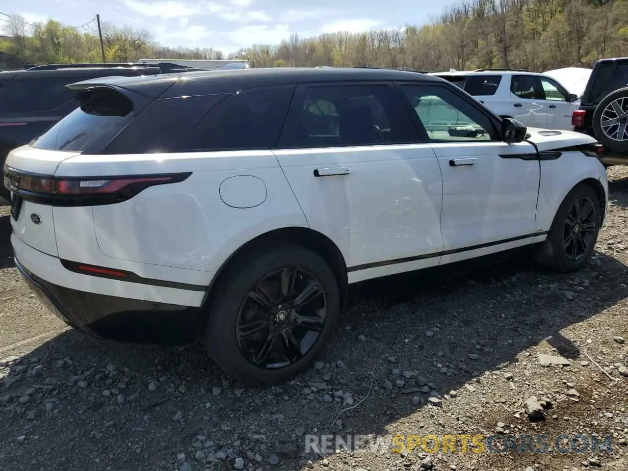 3 fotografías del automóvil dañado SALYT2EX9MA305713 LAND ROVER RANGEROVER 2021