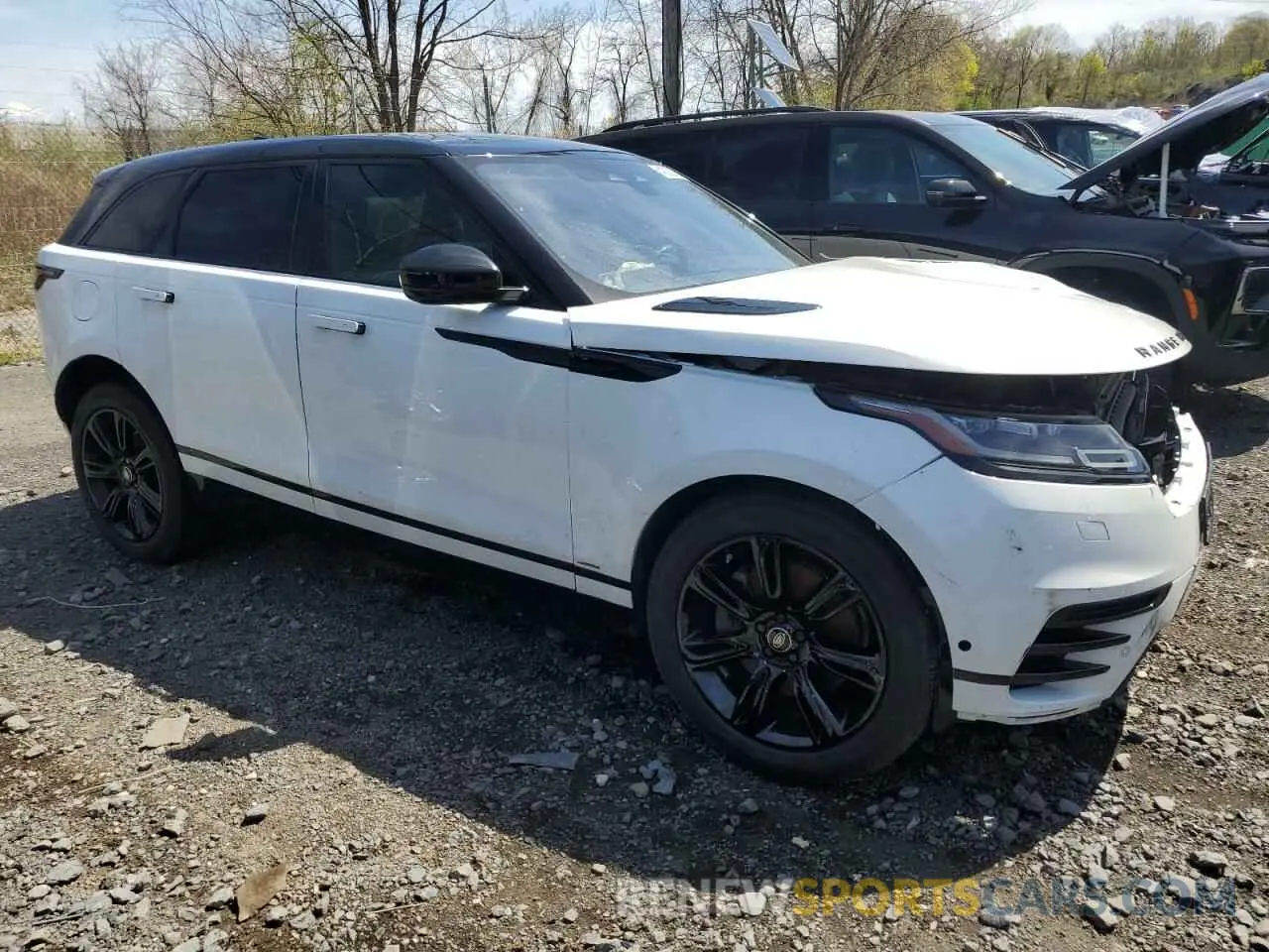 4 fotografías del automóvil dañado SALYT2EX9MA305713 LAND ROVER RANGEROVER 2021