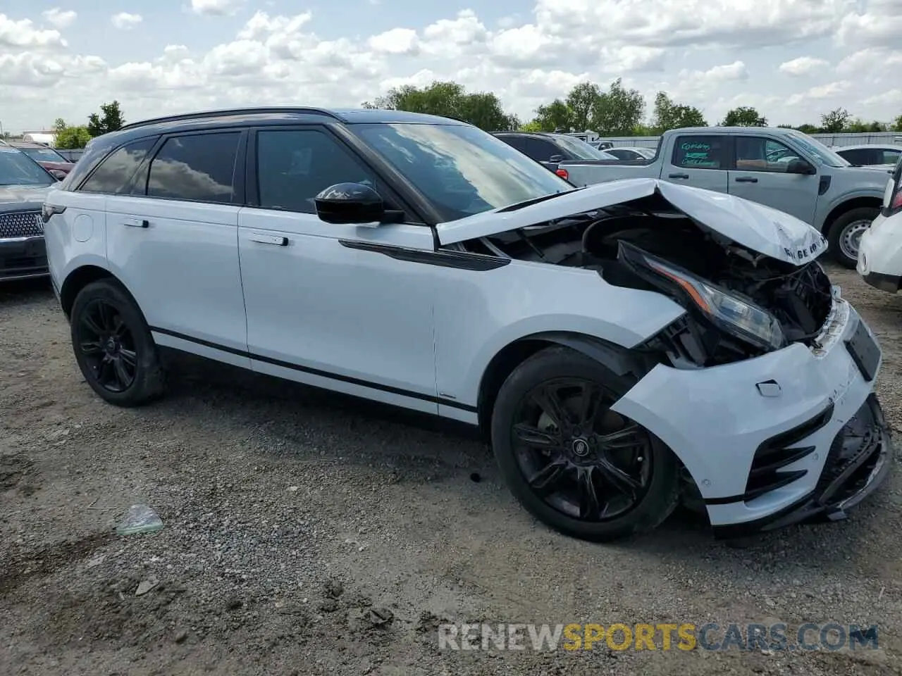 4 fotografías del automóvil dañado SALYT2EX9MA314332 LAND ROVER RANGEROVER 2021
