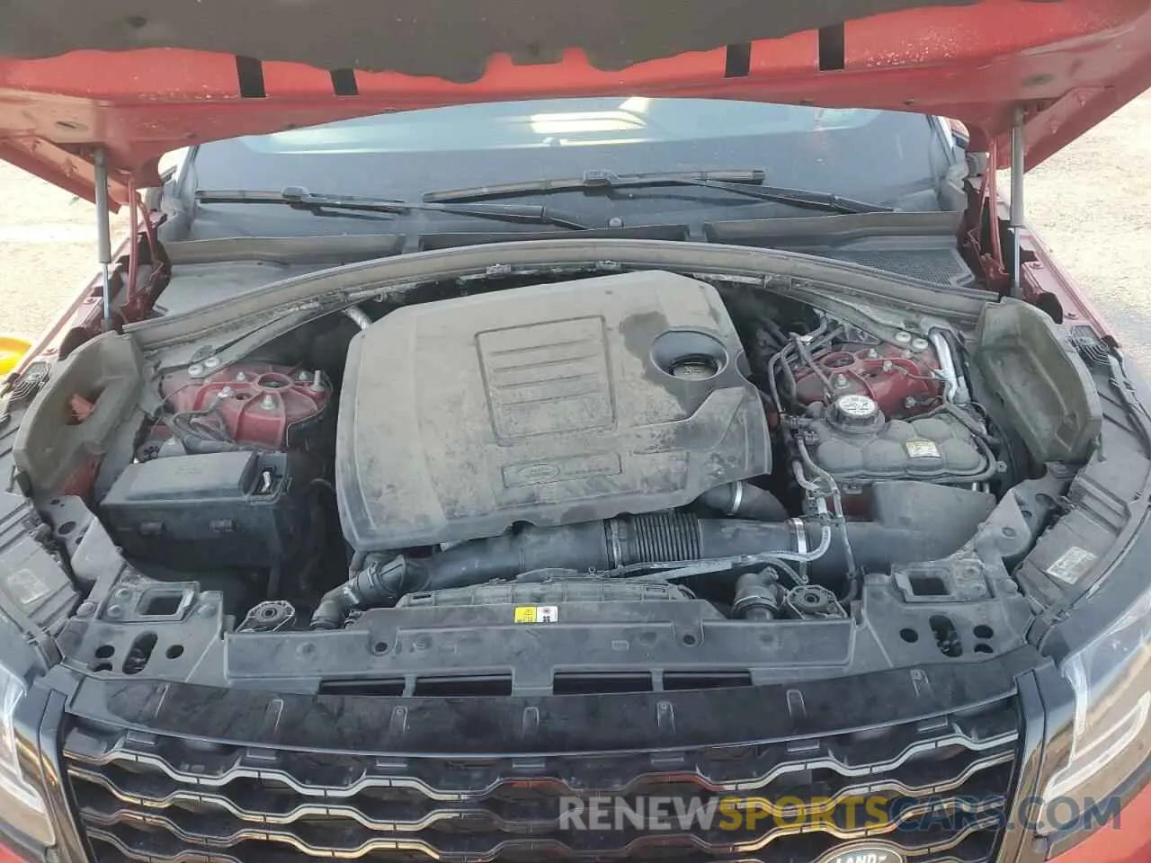 11 fotografías del automóvil dañado SALYT2EX9MA317540 LAND ROVER RANGEROVER 2021