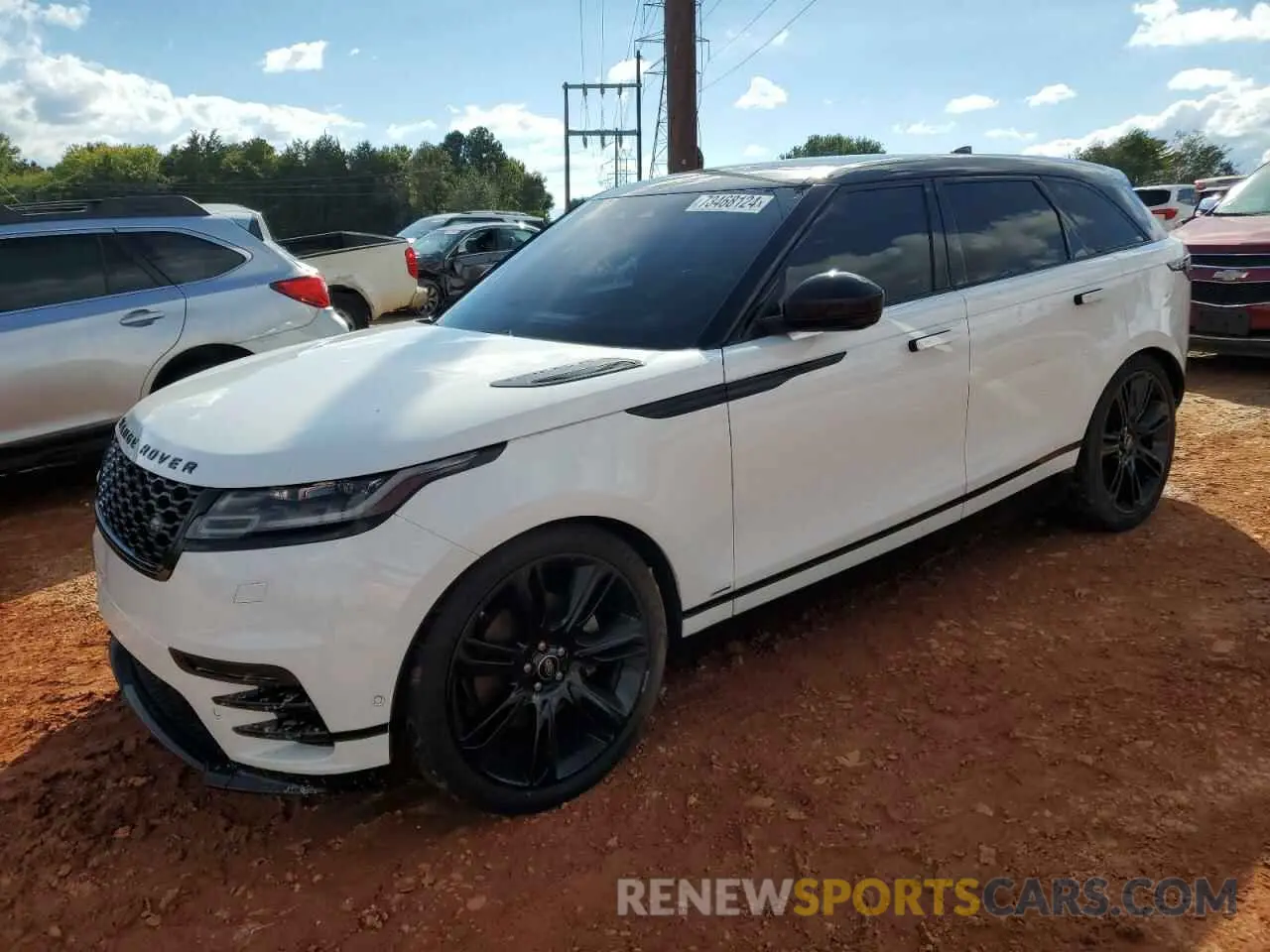 1 fotografías del automóvil dañado SALYT2EXXMA303985 LAND ROVER RANGEROVER 2021