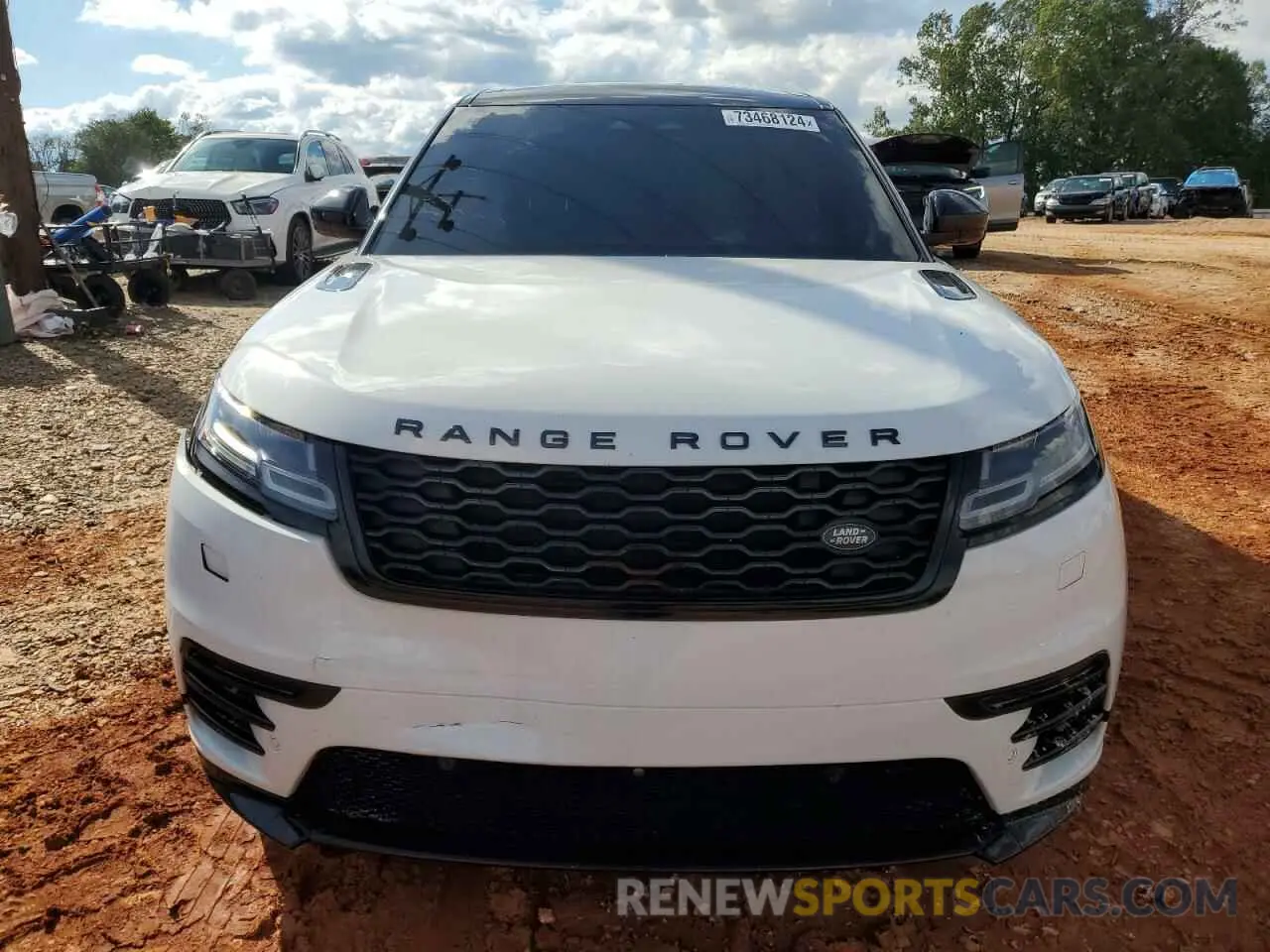 5 fotografías del automóvil dañado SALYT2EXXMA303985 LAND ROVER RANGEROVER 2021