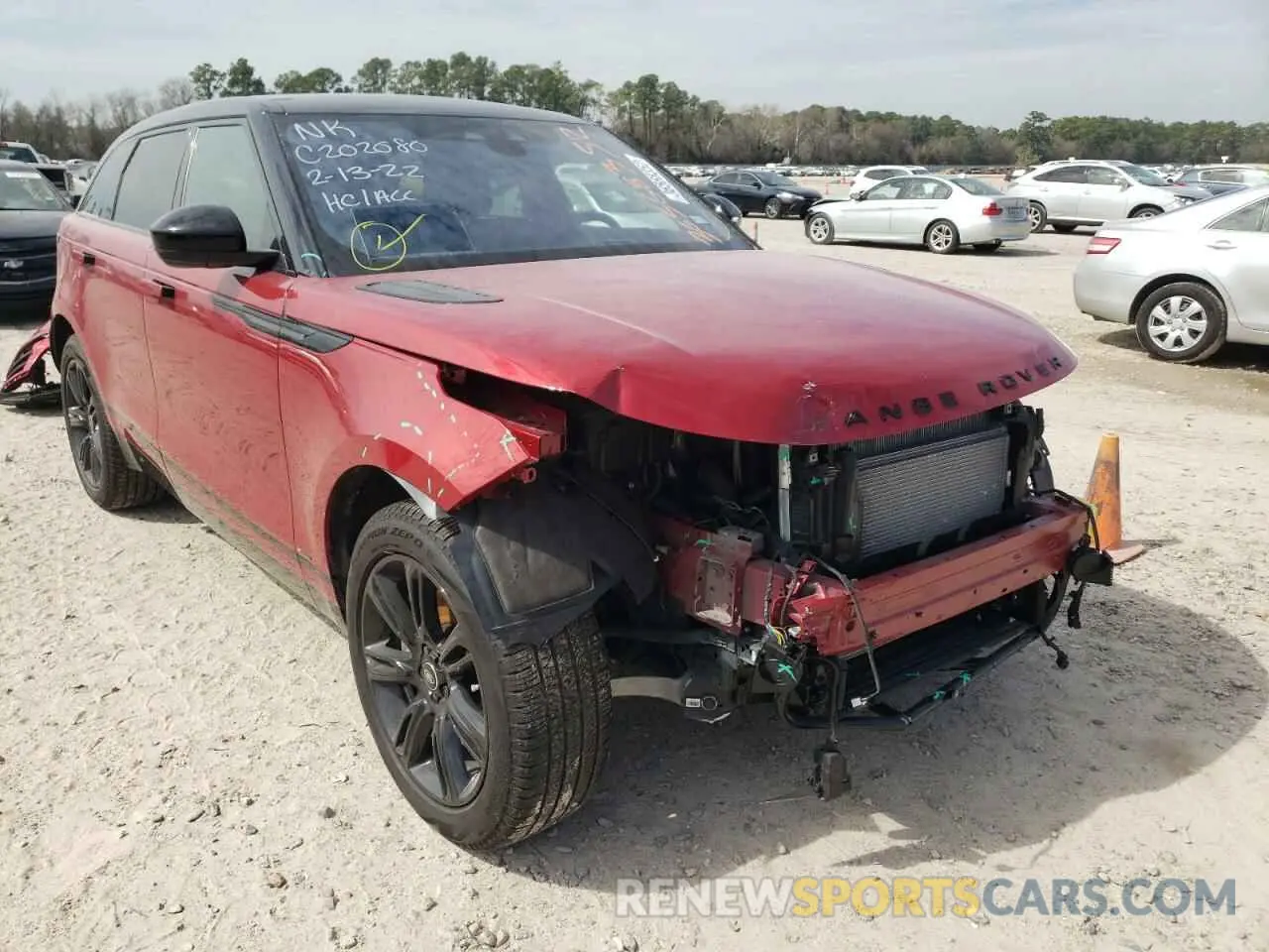 1 fotografías del automóvil dañado SALYT2EXXMA322617 LAND ROVER RANGEROVER 2021