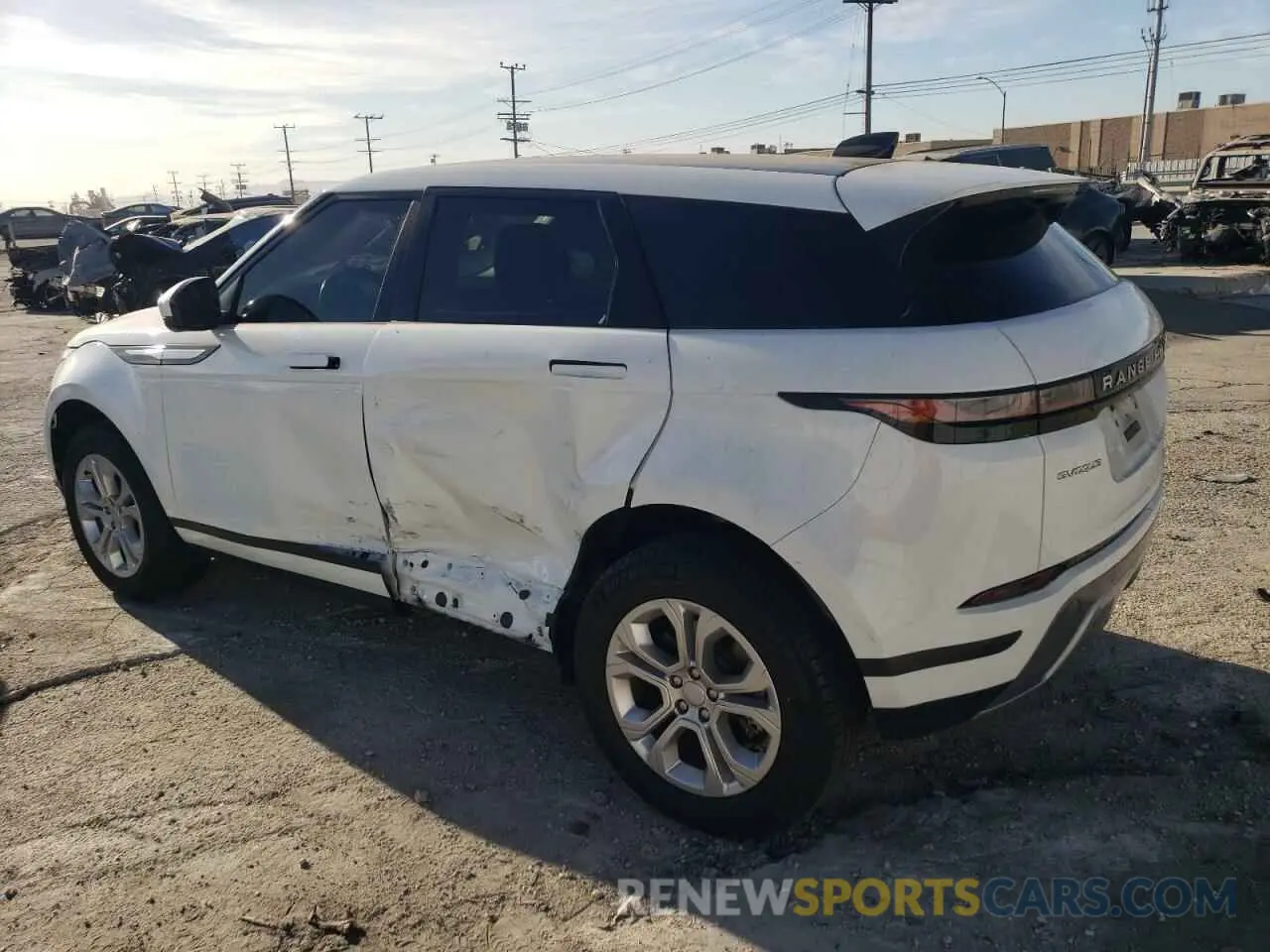 2 fotografías del automóvil dañado SALZJ2FX7MH123914 LAND ROVER RANGEROVER 2021