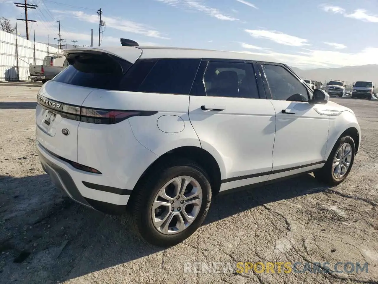 3 fotografías del automóvil dañado SALZJ2FX7MH123914 LAND ROVER RANGEROVER 2021