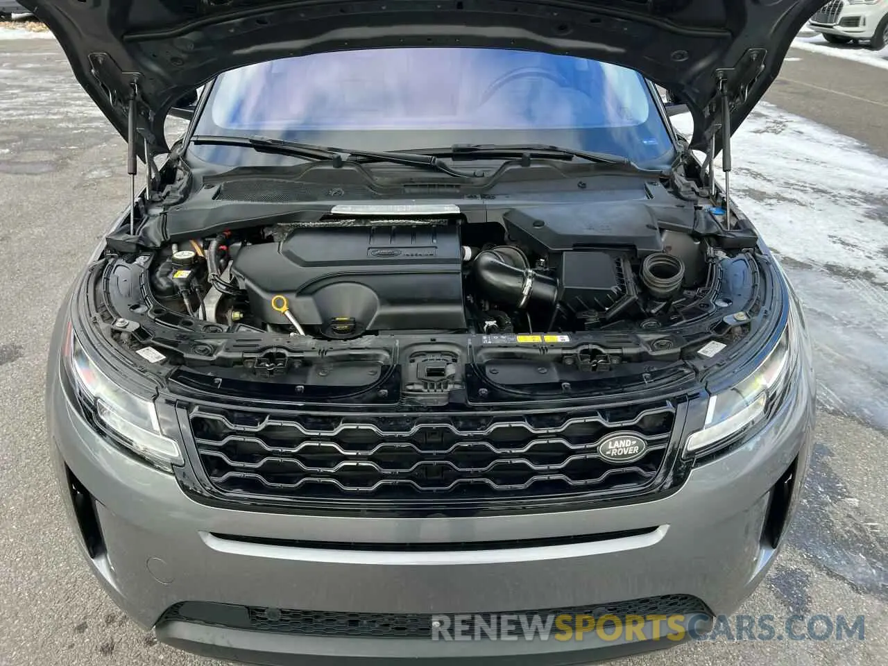 8 fotografías del automóvil dañado SALZJ2FX7MH153527 LAND ROVER RANGEROVER 2021
