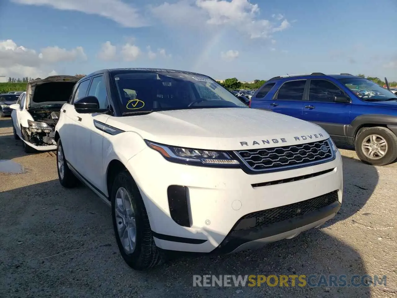 1 fotografías del automóvil dañado SALZJ2FX8MH138101 LAND ROVER RANGEROVER 2021