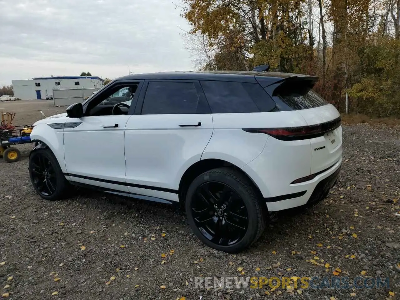 2 fotografías del automóvil dañado SALZM2FX0MH123616 LAND ROVER RANGEROVER 2021