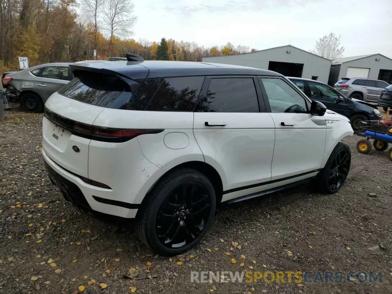 3 fotografías del automóvil dañado SALZM2FX0MH123616 LAND ROVER RANGEROVER 2021