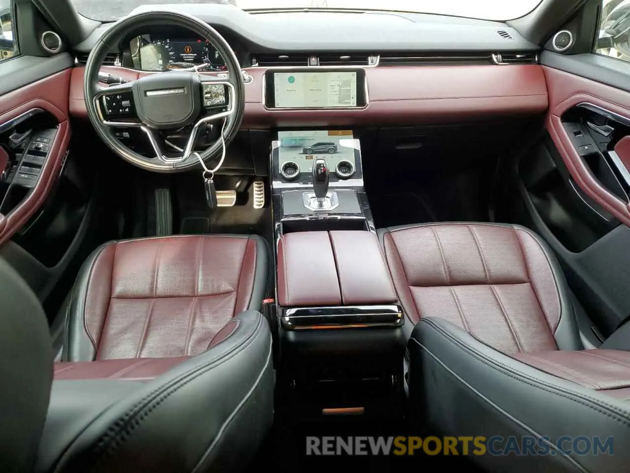 8 fotografías del automóvil dañado SALZM2FX0MH123616 LAND ROVER RANGEROVER 2021