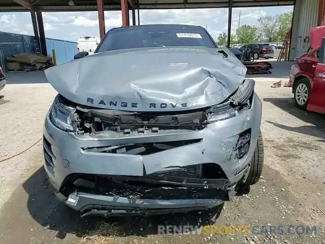 14 fotografías del automóvil dañado SALZM2FX6MH125838 LAND ROVER RANGEROVER 2021