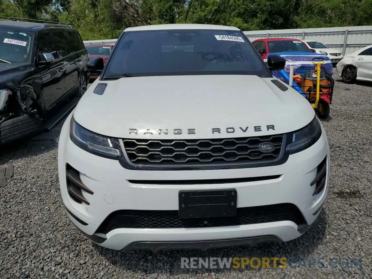 5 fotografías del automóvil dañado SALZT2FX7MH127794 LAND ROVER RANGEROVER 2021
