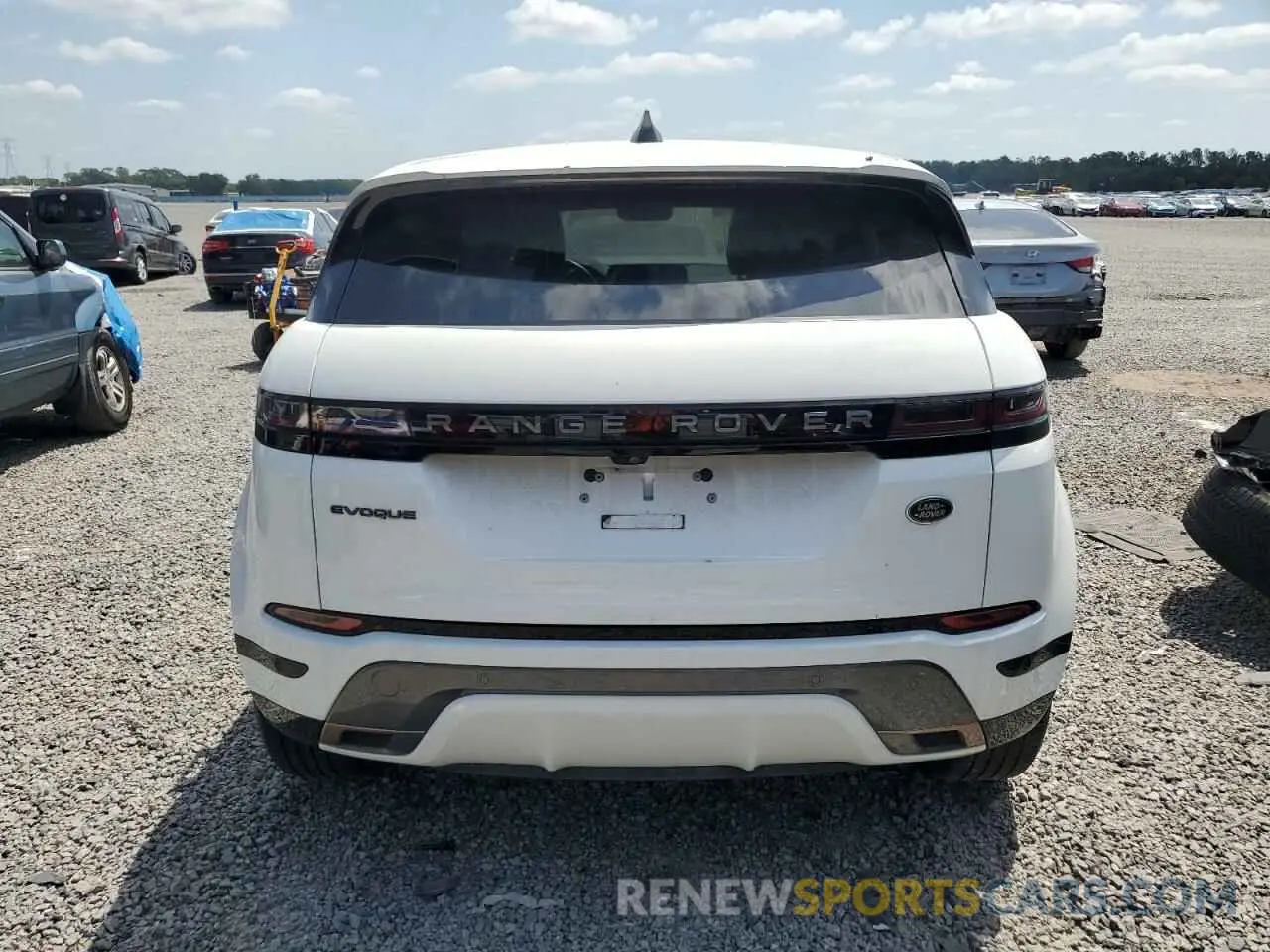6 fotografías del automóvil dañado SALZT2FX7MH127794 LAND ROVER RANGEROVER 2021