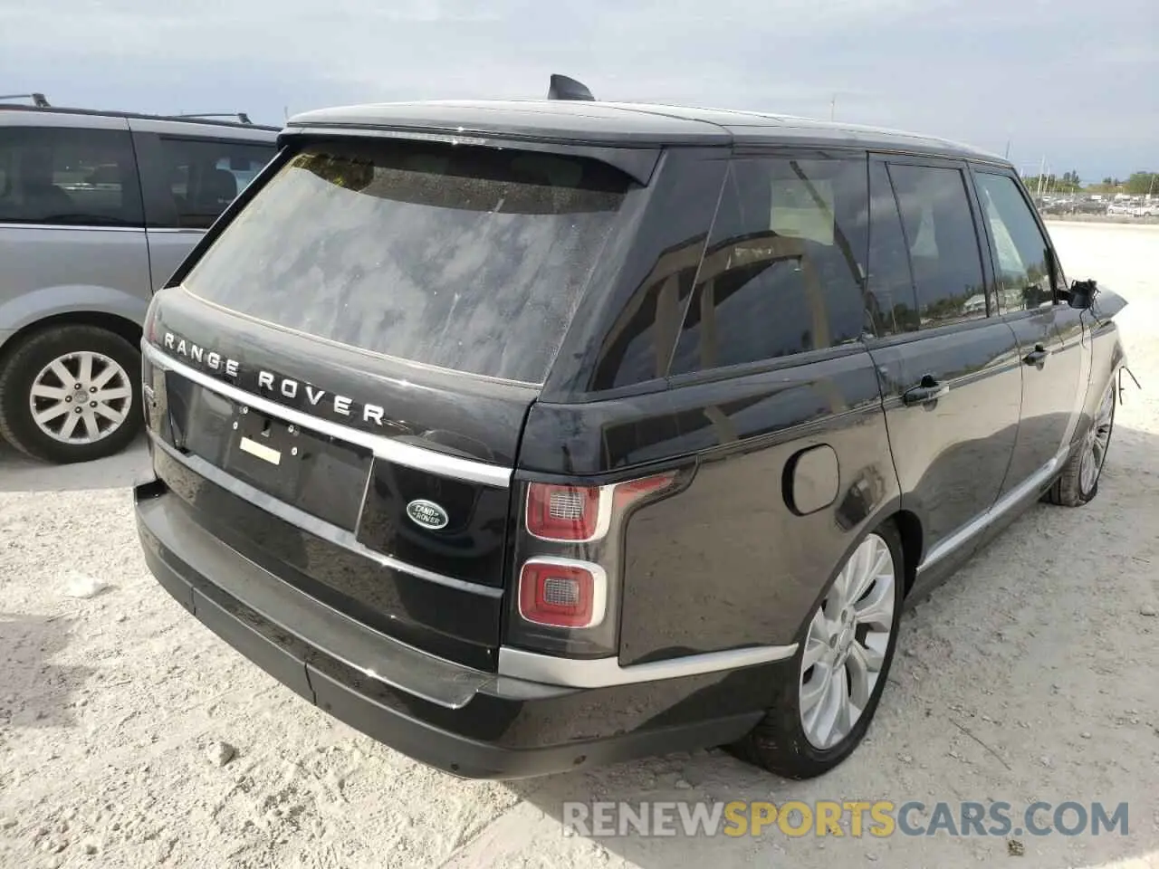 4 fotografías del automóvil dañado SALGS2RU0NA462479 LAND ROVER RANGEROVER 2022