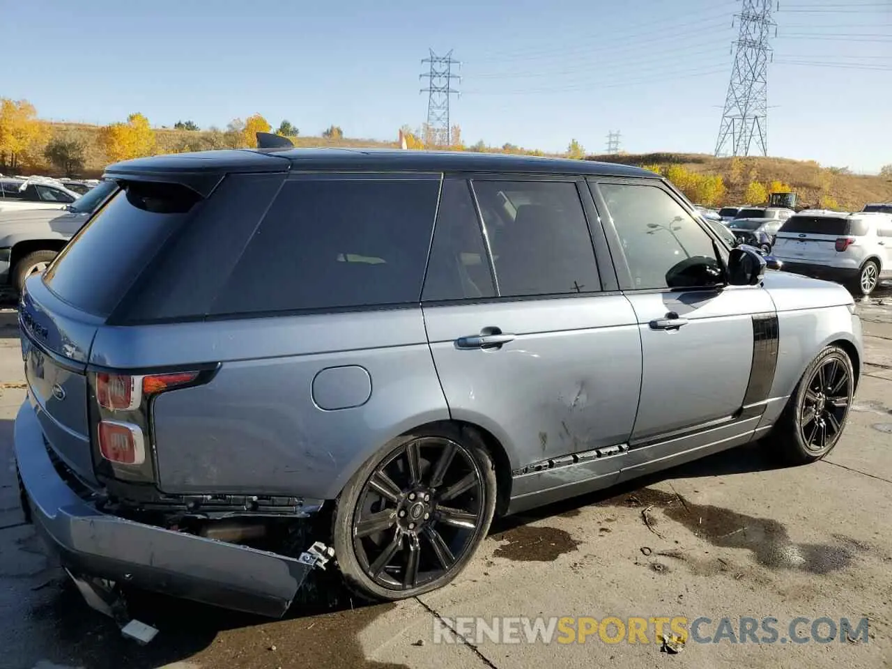 3 fotografías del automóvil dañado SALGS2RU2NA459700 LAND ROVER RANGEROVER 2022