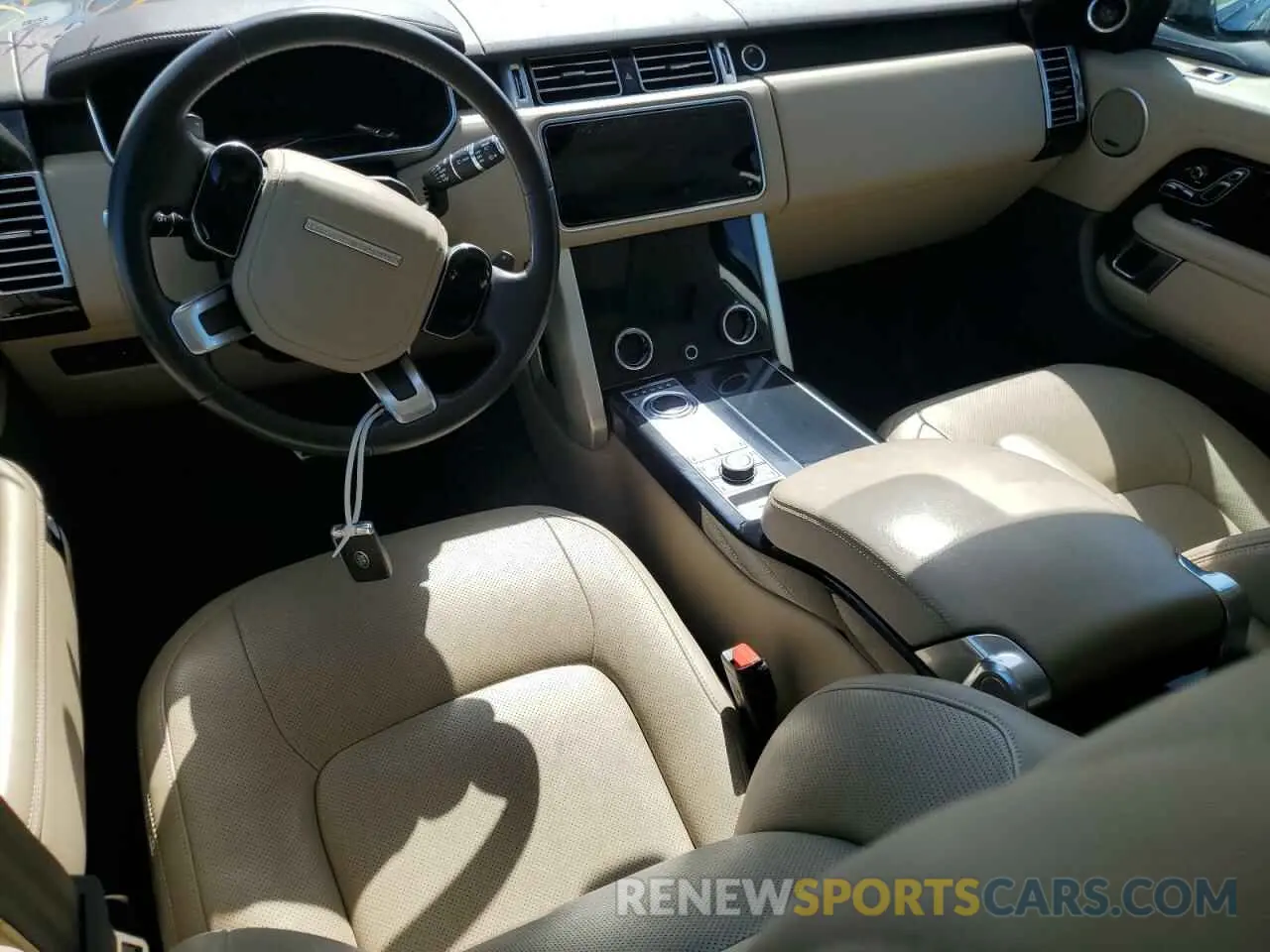 8 fotografías del automóvil dañado SALGS2RU9NA462500 LAND ROVER RANGEROVER 2022