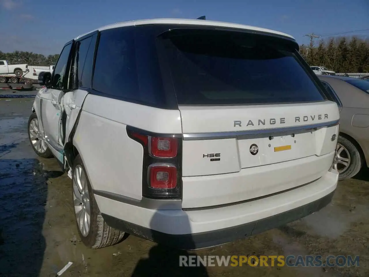 3 fotografías del automóvil dañado SALGS2RU9NA467003 LAND ROVER RANGEROVER 2022