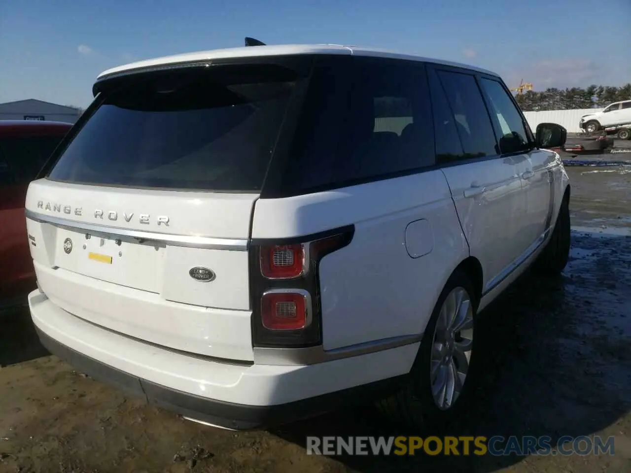 4 fotografías del automóvil dañado SALGS2RU9NA467003 LAND ROVER RANGEROVER 2022