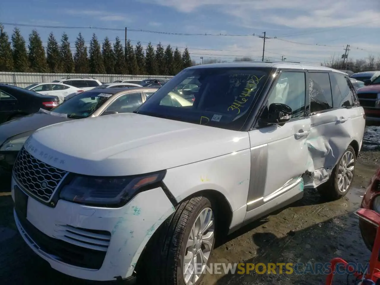 9 fotografías del automóvil dañado SALGS2RU9NA467003 LAND ROVER RANGEROVER 2022