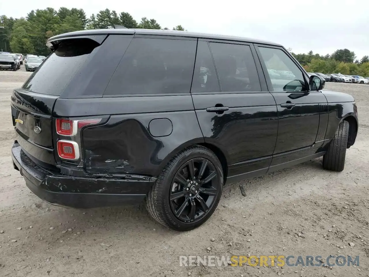 3 fotografías del automóvil dañado SALGS2RUXNA459525 LAND ROVER RANGEROVER 2022