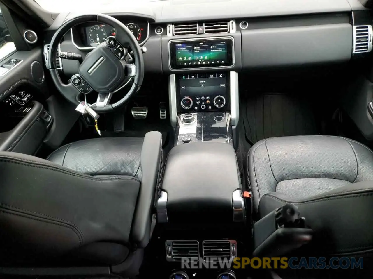 8 fotografías del automóvil dañado SALGS2RUXNA459525 LAND ROVER RANGEROVER 2022