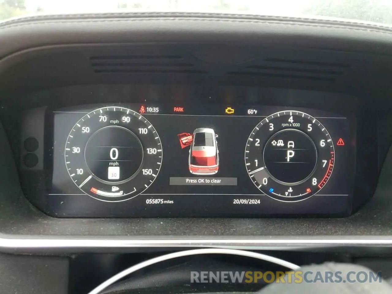 9 fotografías del automóvil dañado SALGS2RUXNA459525 LAND ROVER RANGEROVER 2022