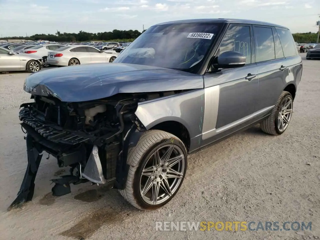 1 fotografías del automóvil dañado SALGS2SE5NA461072 LAND ROVER RANGEROVER 2022