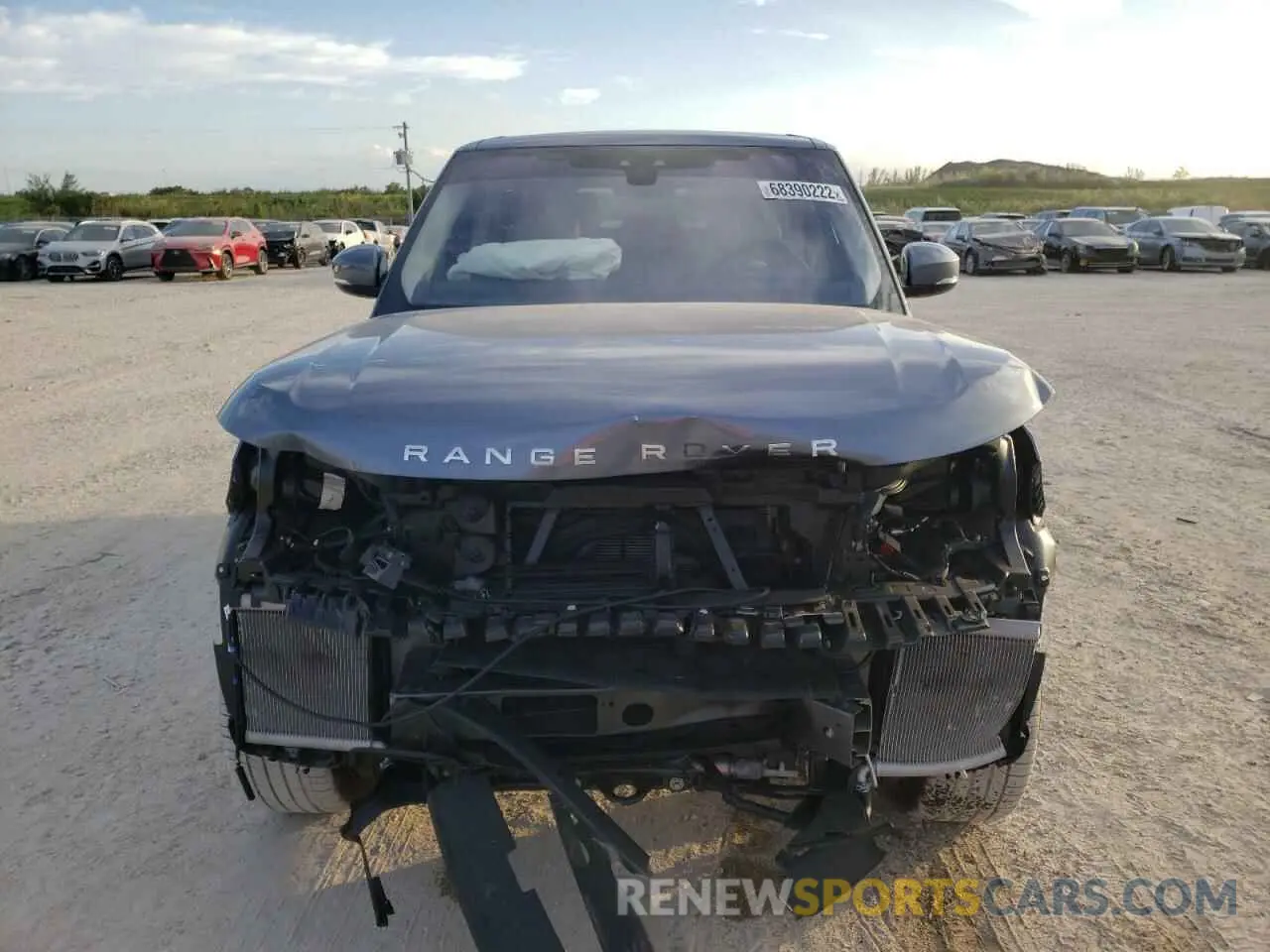 5 fotografías del automóvil dañado SALGS2SE5NA461072 LAND ROVER RANGEROVER 2022