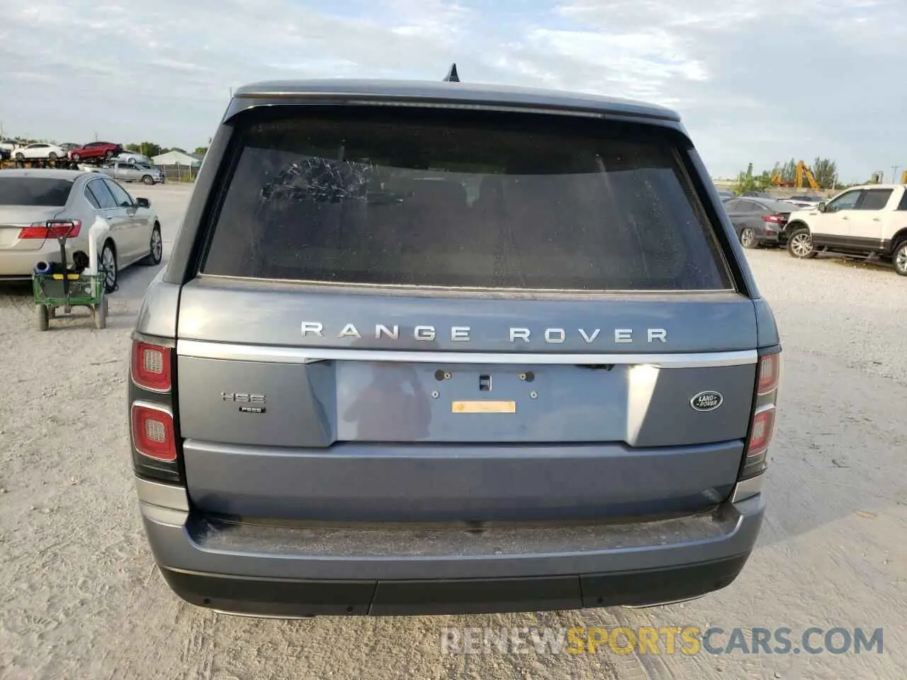 6 fotografías del automóvil dañado SALGS2SE5NA461072 LAND ROVER RANGEROVER 2022