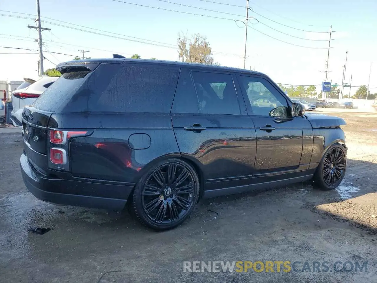 3 fotografías del automóvil dañado SALGS2SE5NA472170 LAND ROVER RANGEROVER 2022