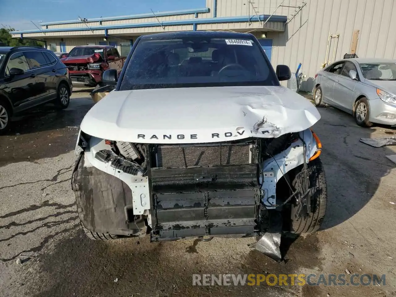 5 fotografías del automóvil dañado SALKP9FU5NA001786 LAND ROVER RANGEROVER 2022