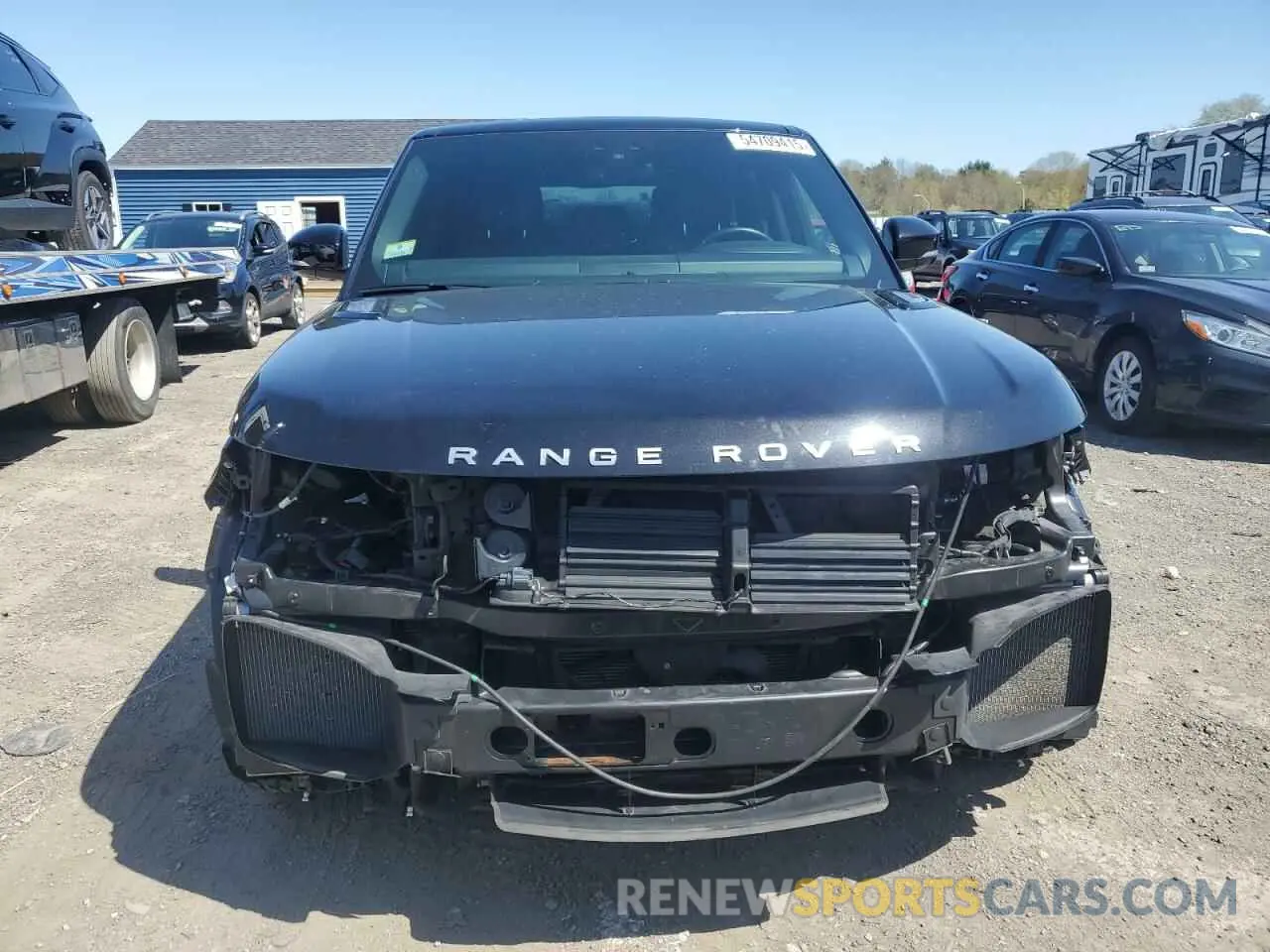 5 fotografías del automóvil dañado SALWG2SUXNA203358 LAND ROVER RANGEROVER 2022