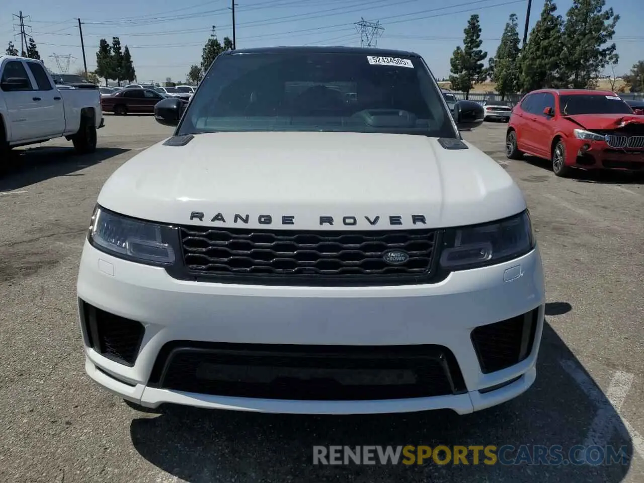 5 fotografías del automóvil dañado SALWR2SE7NA207578 LAND ROVER RANGEROVER 2022