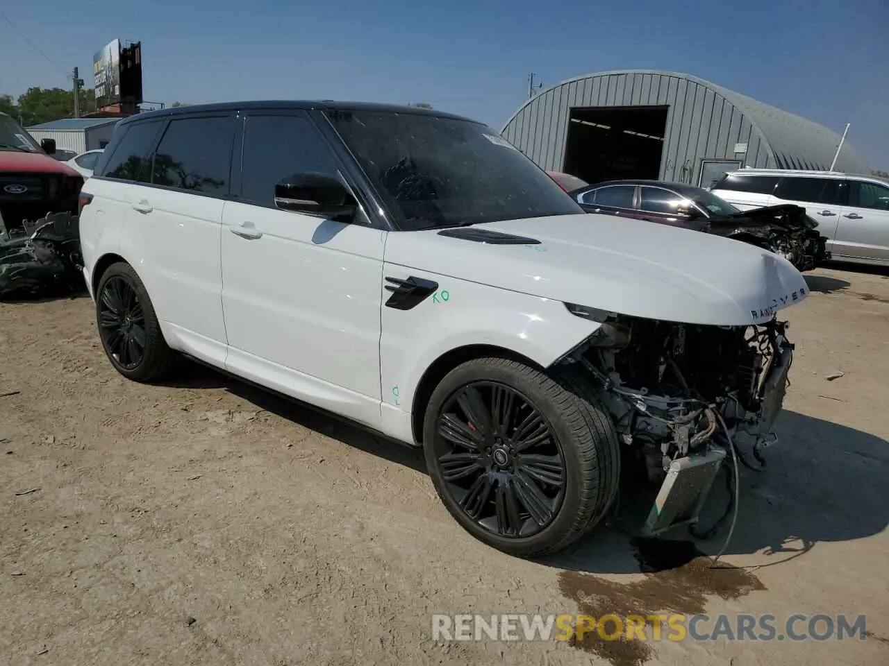 4 fotografías del automóvil dañado SALWR2SE8NA241979 LAND ROVER RANGEROVER 2022