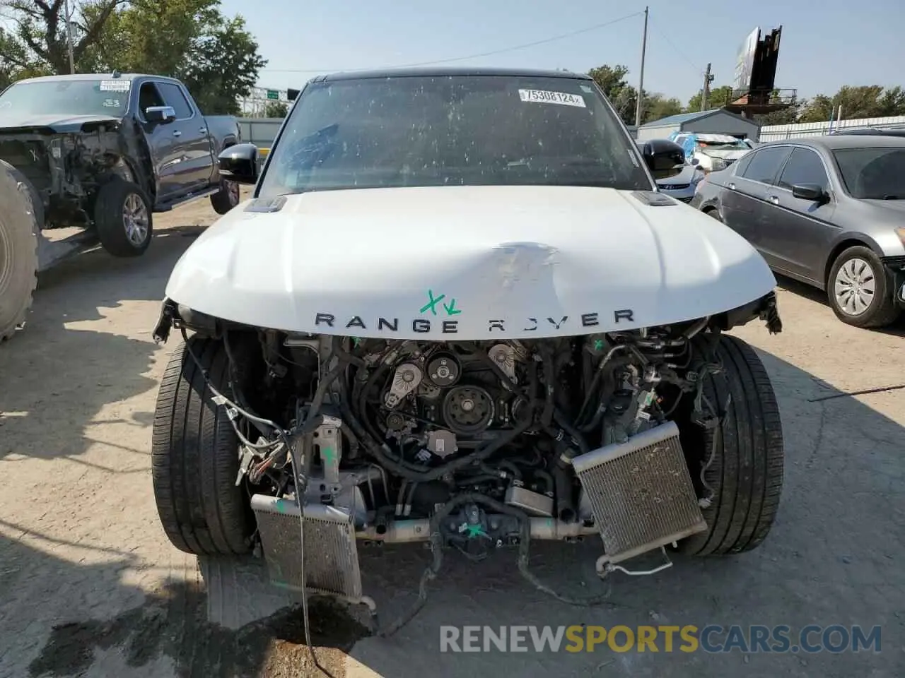 5 fotografías del automóvil dañado SALWR2SE8NA241979 LAND ROVER RANGEROVER 2022
