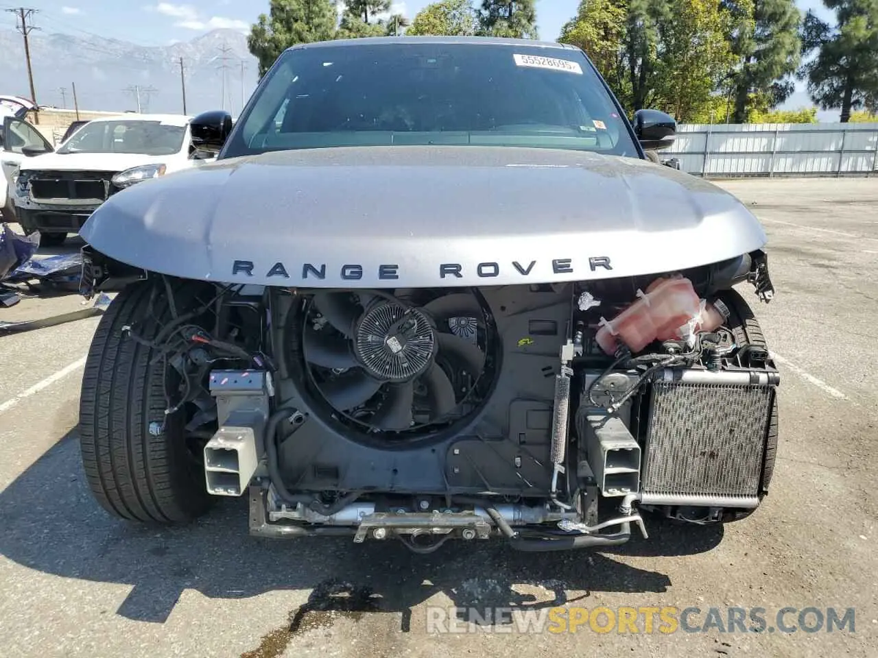 5 fotografías del automóvil dañado SALWR2SEXNA234421 LAND ROVER RANGEROVER 2022