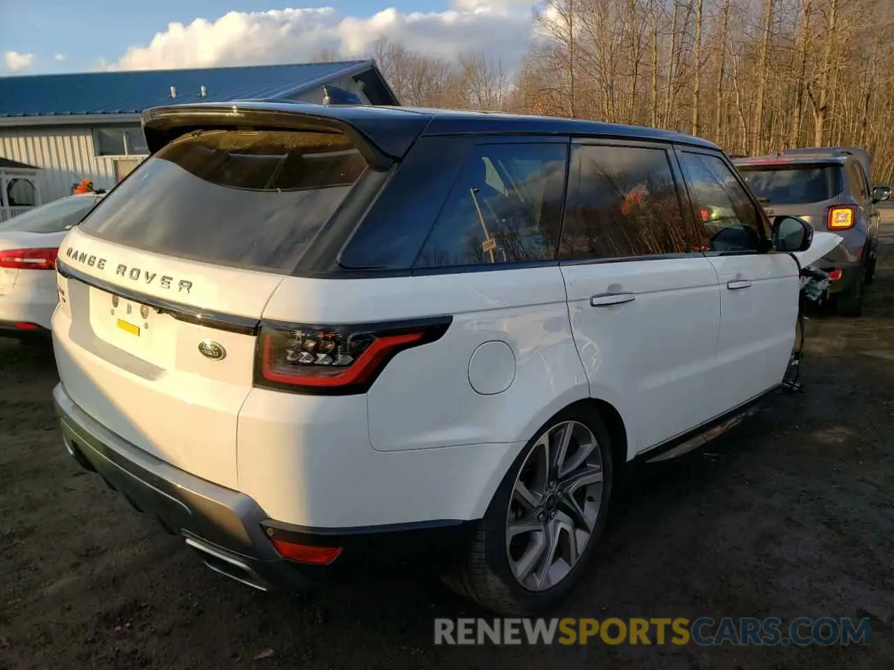 4 fotografías del automóvil dañado SALWR2SU1NA204117 LAND ROVER RANGEROVER 2022