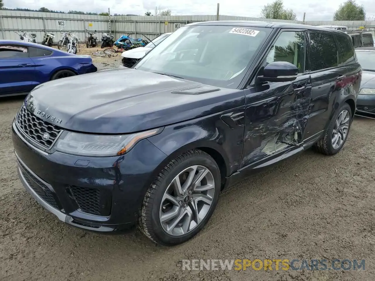 2 fotografías del automóvil dañado SALWR2SU4NA237399 LAND ROVER RANGEROVER 2022