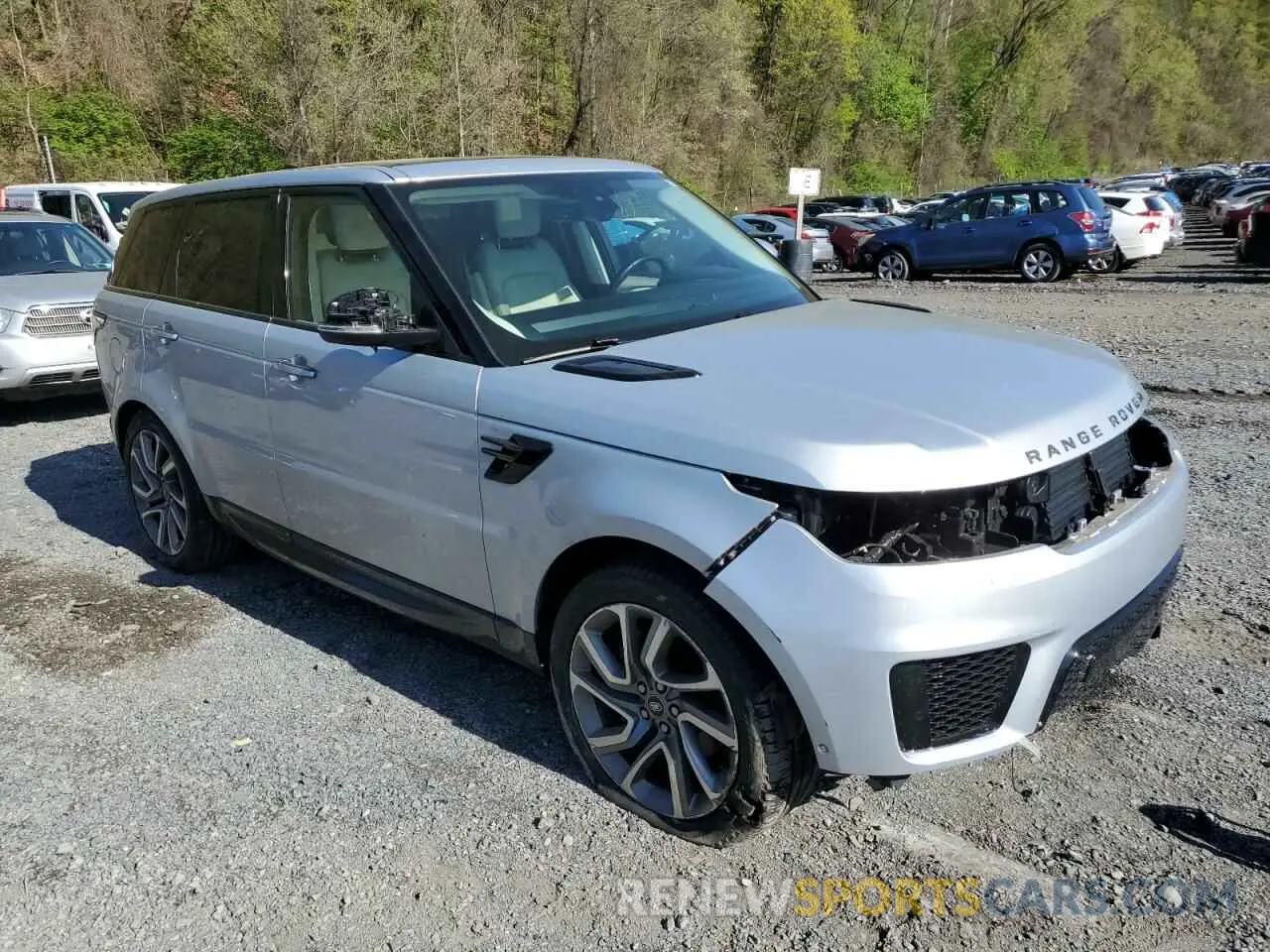 4 fotografías del automóvil dañado SALWR2SU7NA232830 LAND ROVER RANGEROVER 2022