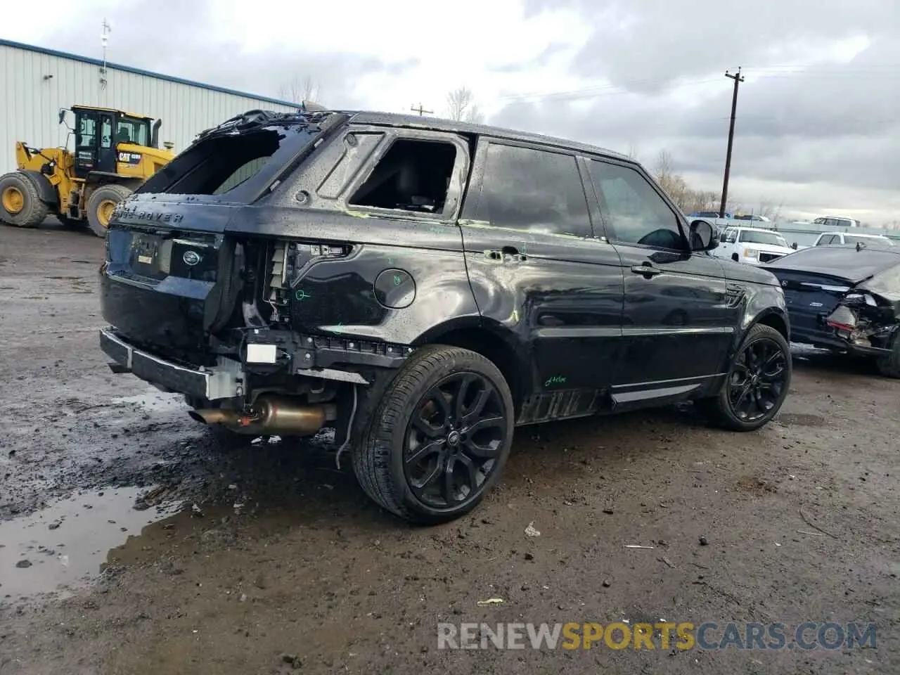 3 fotografías del automóvil dañado SALWR2SU8NA223134 LAND ROVER RANGEROVER 2022
