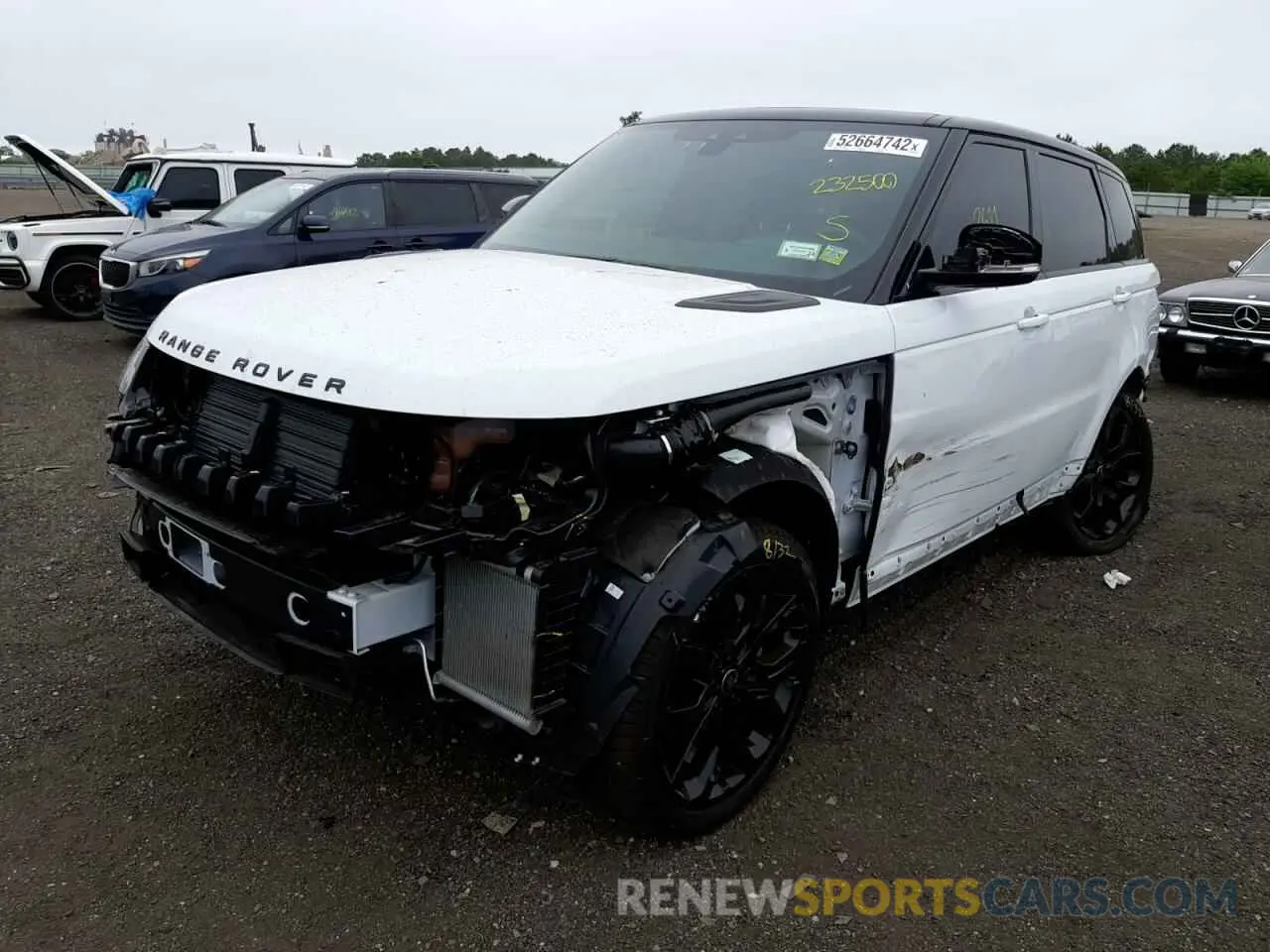 2 fotografías del automóvil dañado SALWR2SU8NA232500 LAND ROVER RANGEROVER 2022
