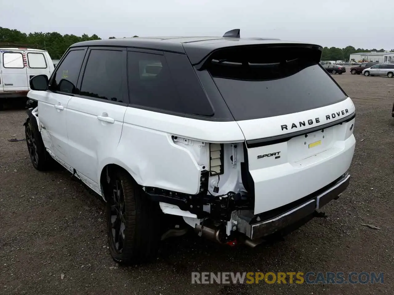 3 fotografías del automóvil dañado SALWR2SU8NA232500 LAND ROVER RANGEROVER 2022