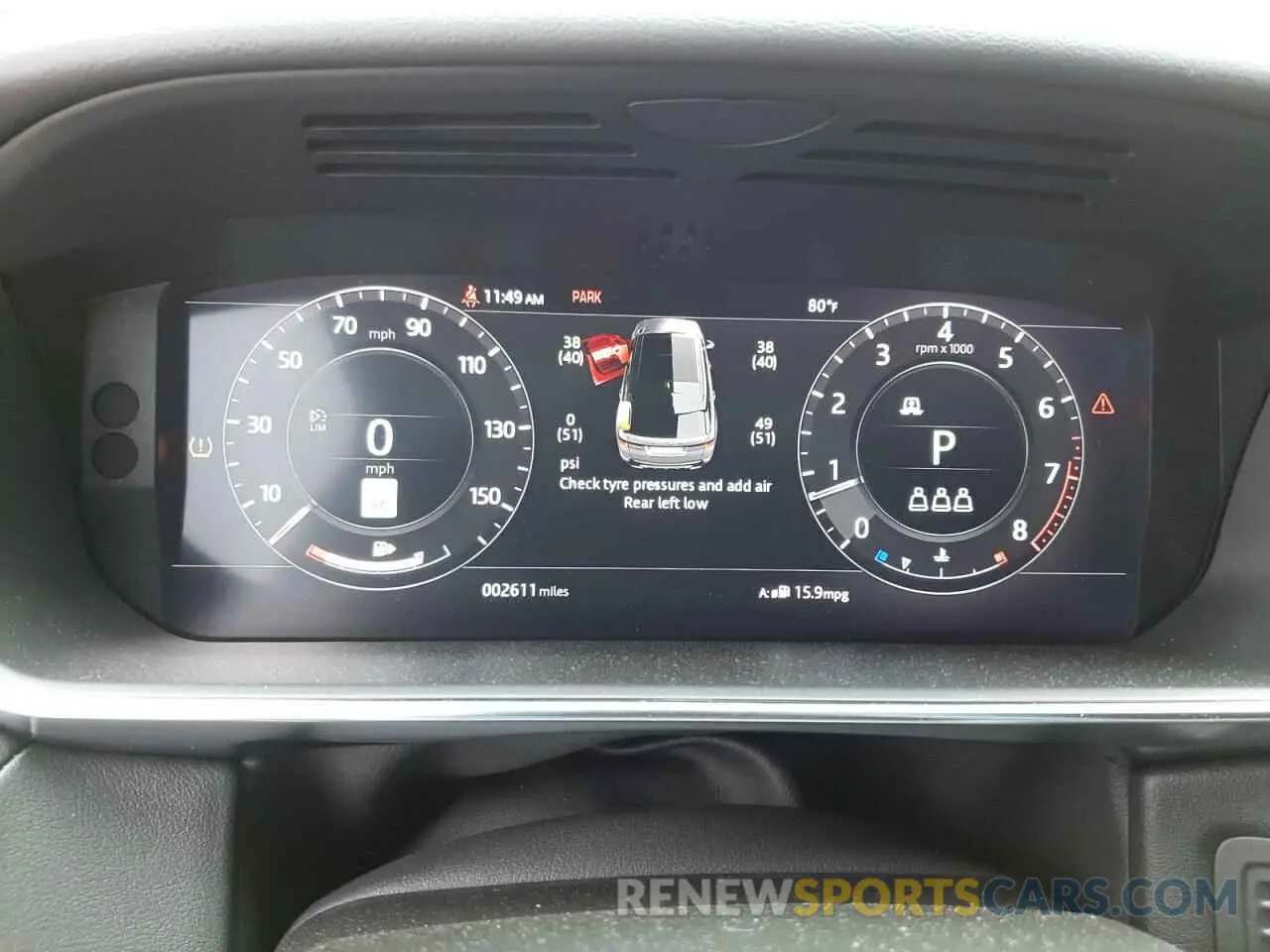 8 fotografías del automóvil dañado SALWR2SU8NA232500 LAND ROVER RANGEROVER 2022
