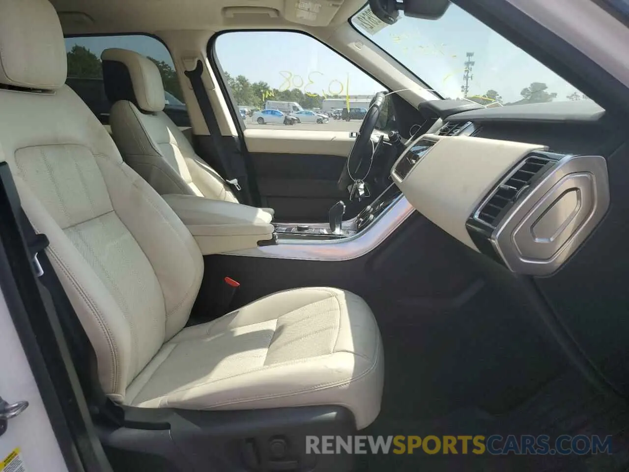 5 fotografías del automóvil dañado SALWR2SU9NA216547 LAND ROVER RANGEROVER 2022