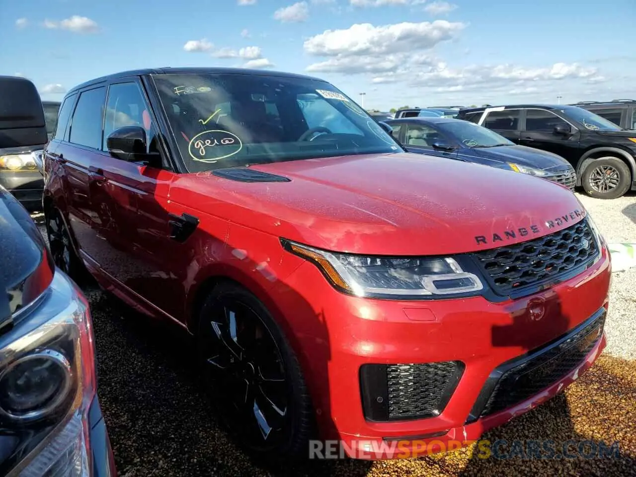 1 fotografías del automóvil dañado SALWS2RU5NA244954 LAND ROVER RANGEROVER 2022