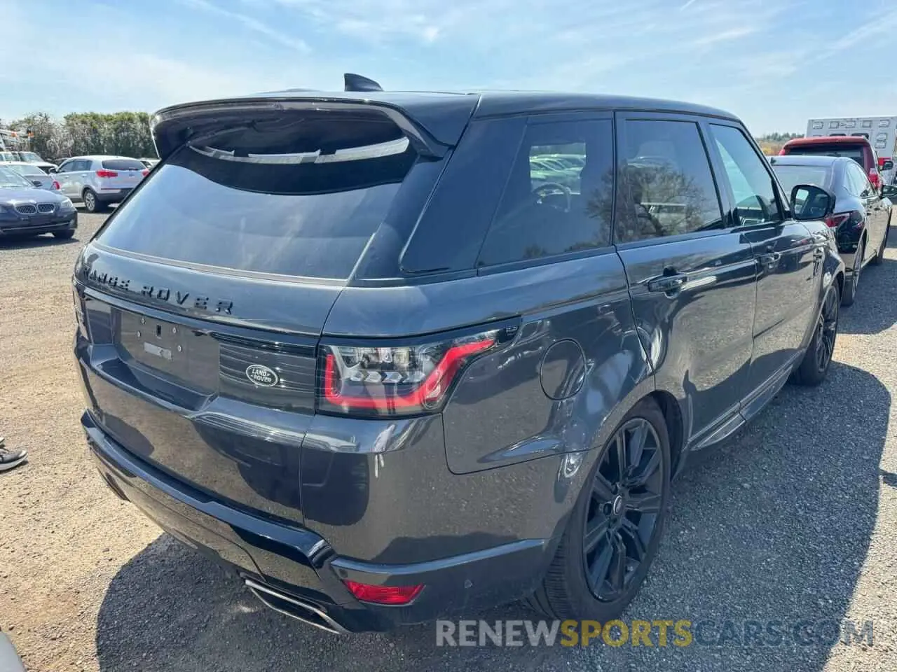 3 fotografías del automóvil dañado SALWS2RU6NA223241 LAND ROVER RANGEROVER 2022